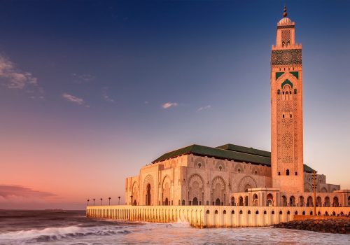 mosque hassan 2 in Casablanca