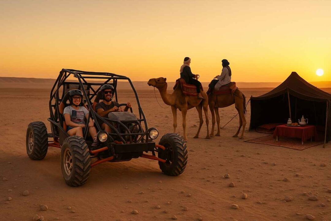 Camel Ride & Buggy in Sahara Desert